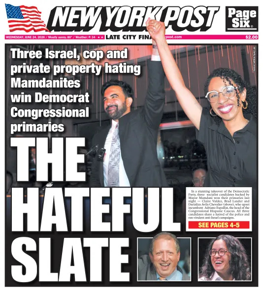NY Post: Hateful Slate