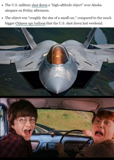 Fuckin' Brits, thinking they can violate US airspace